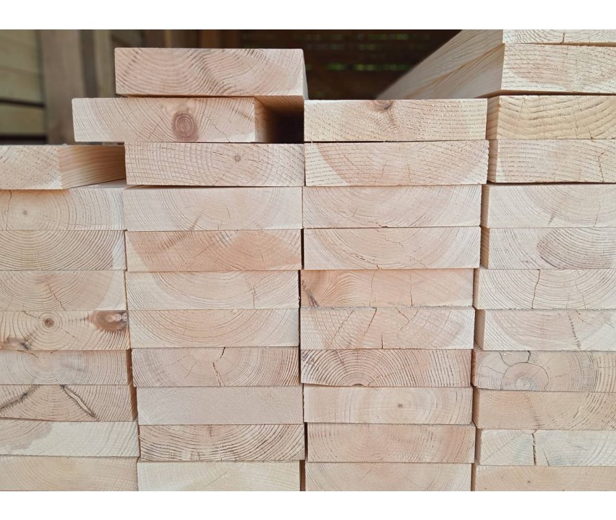 Доска сухая строганная 40х200х6000 (35х190х6000)